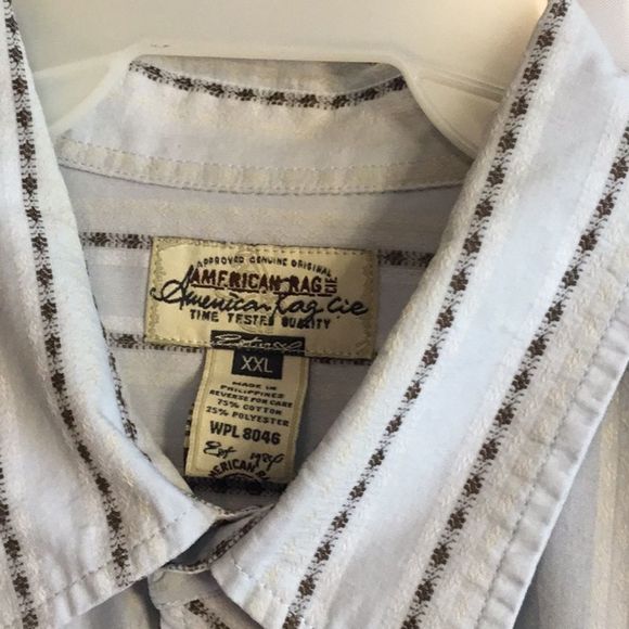 Short sleeved men’s shirt in xxl by AMERICAN RAG - Picture 4 of 6